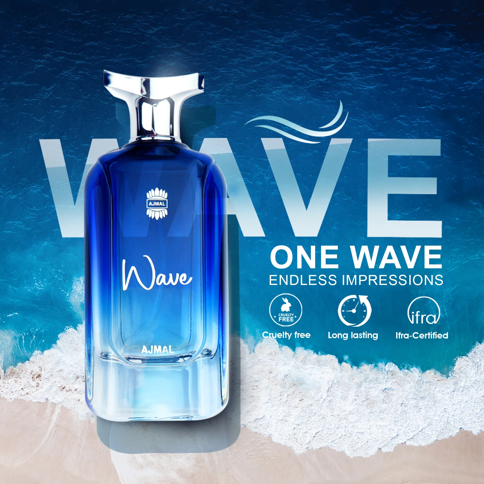 WAVE Perfume 100ML for Men - Image 4