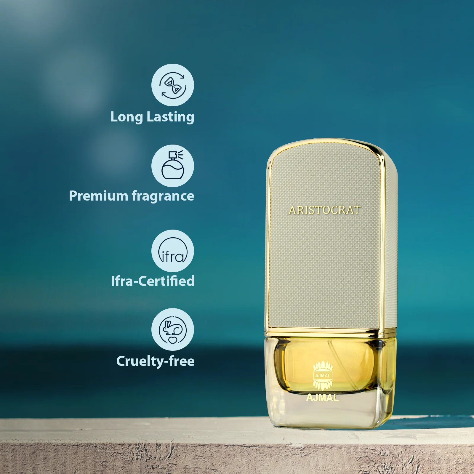 ARISTOCRAT COASTAL Perfume 75ML for Men - Image 3