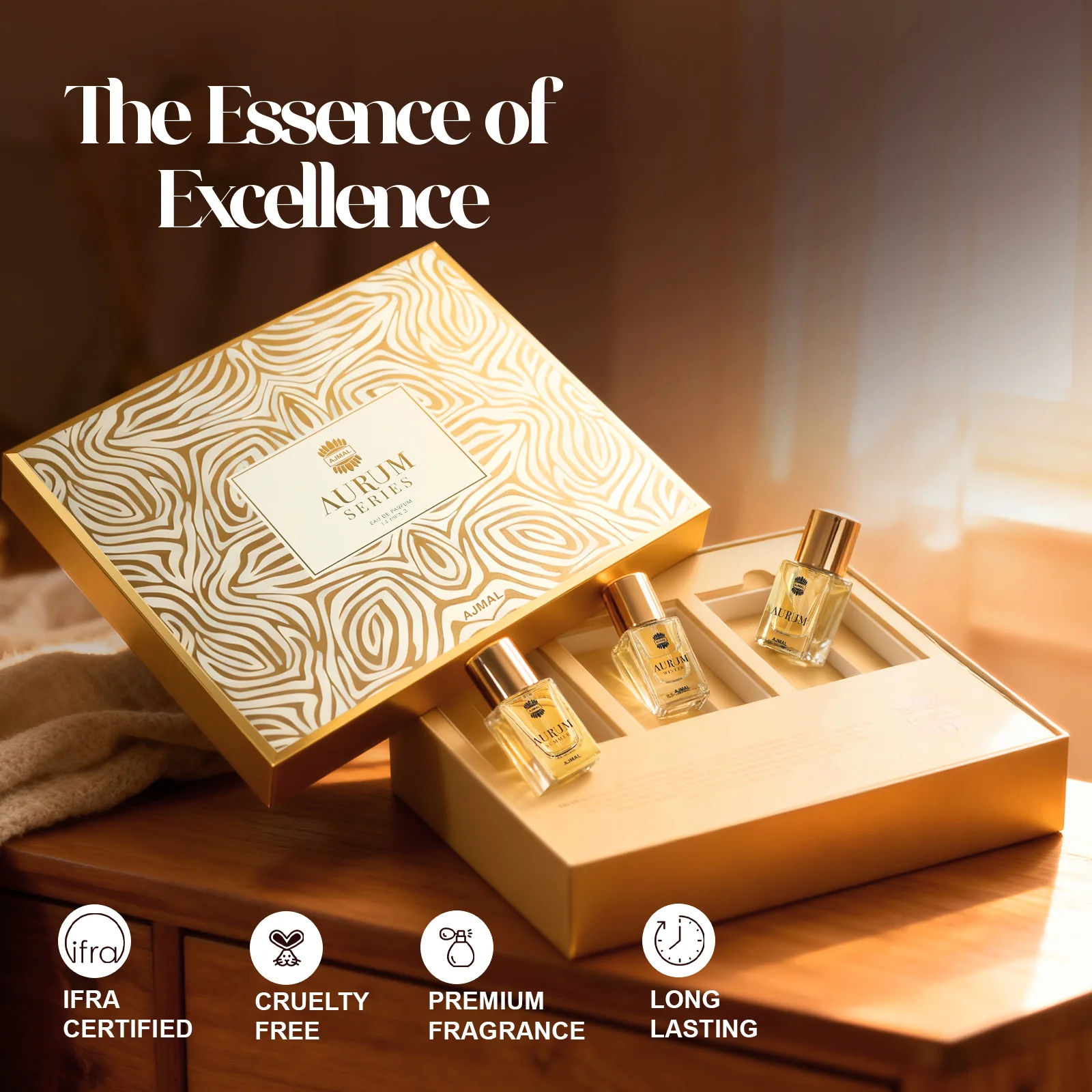 Aurum Series Perfume Giftset for Men & Women (42 ML) - Image 4