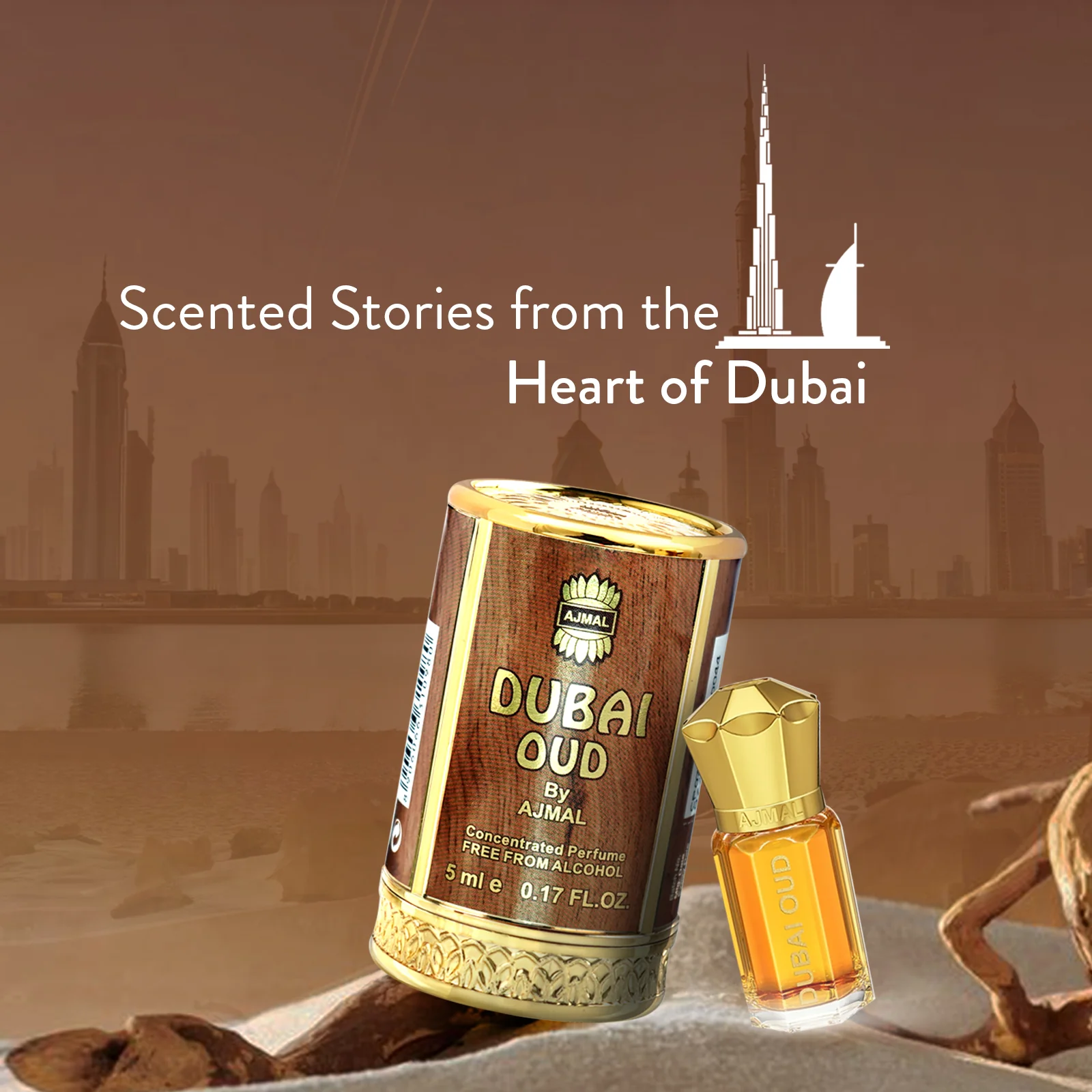 DUBAI OUD Non-Alcoholic Attar 5ML for Men & Women - Image 3
