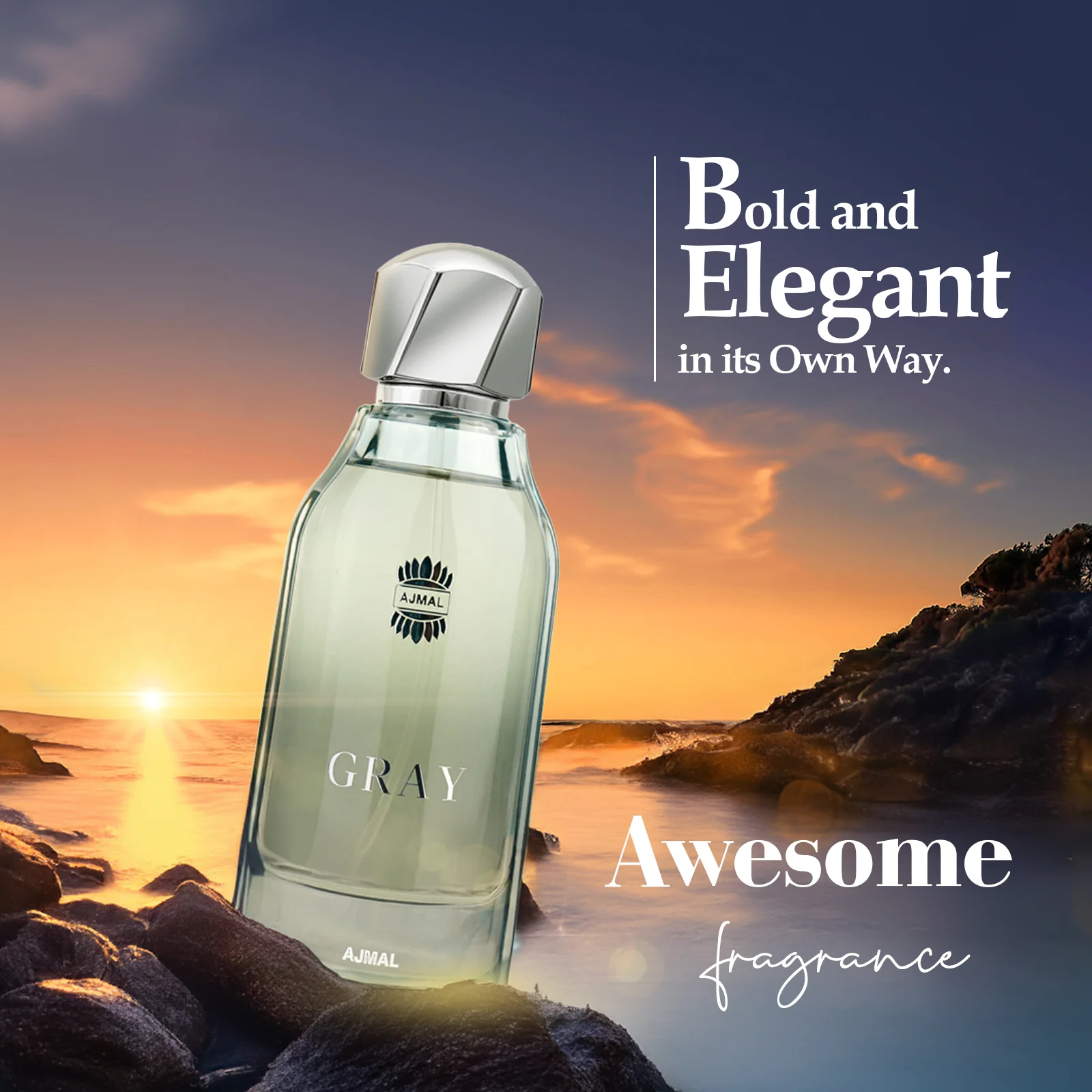 GRAY Perfume 100ML for Men - Image 3