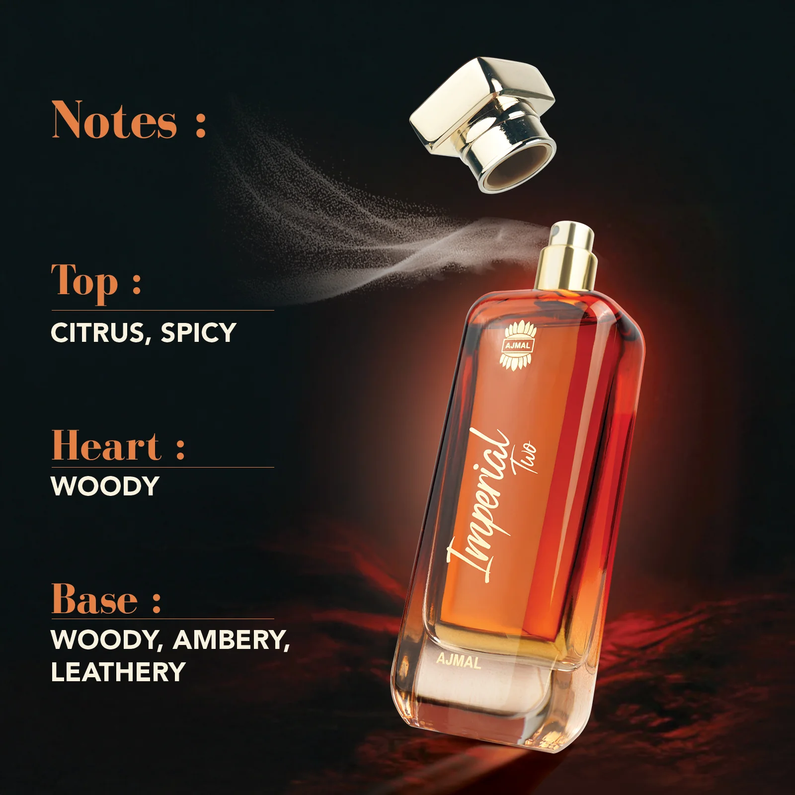Imperial Two Perfume 100ml for Unisex - Image 3