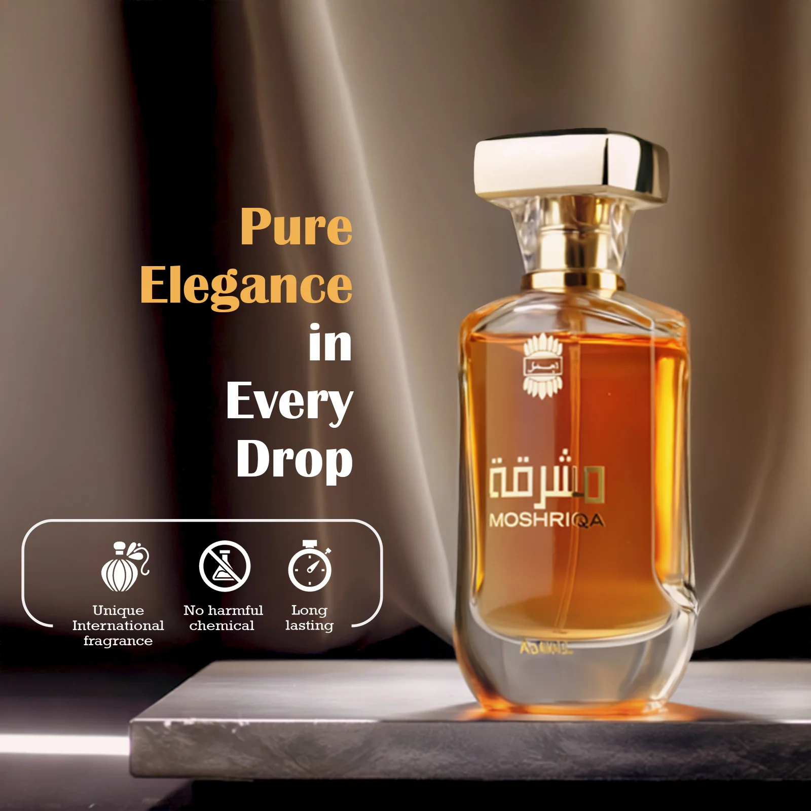 Moshriqa Perfume for Unisex 50 ML - Image 4