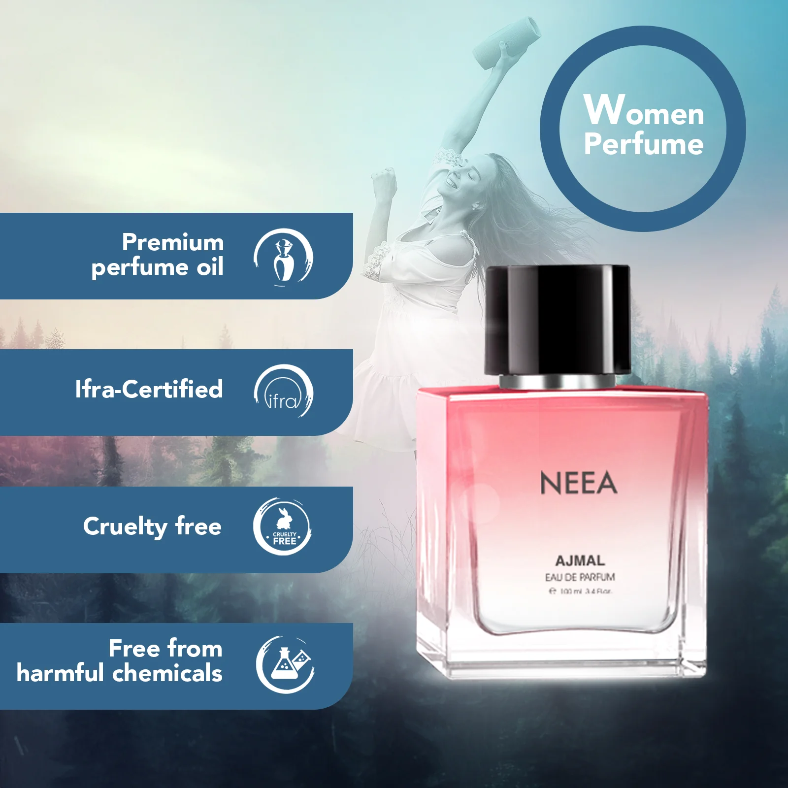 NEEA Perfume 100ML for Women - Image 4