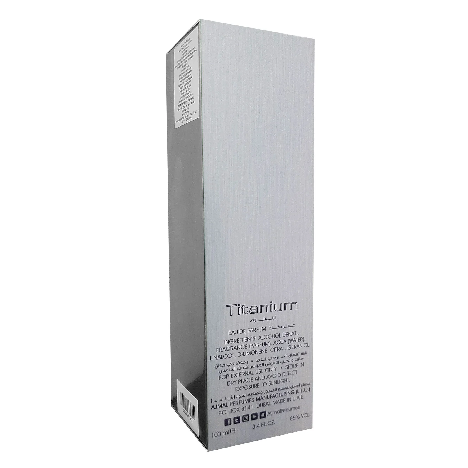 TITANIUM Perfume 100ML for Men - Image 6