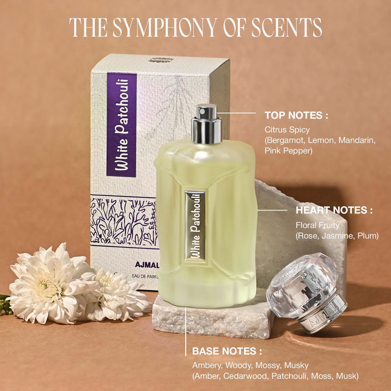 White Patchouli Perfume 100 ML for Women & Men - Image 4